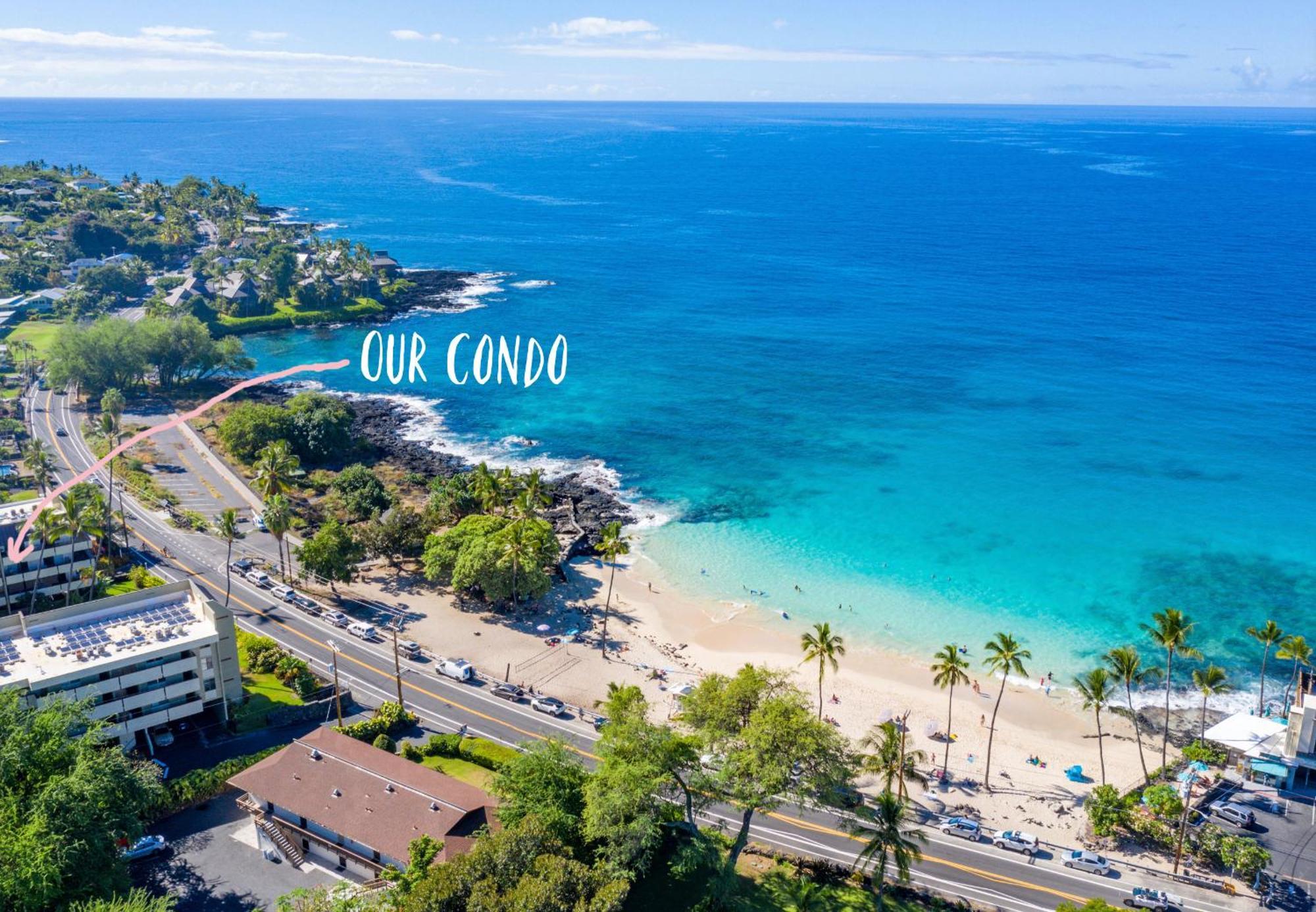 Magic Sands Beach View, 2B2B, Ac, Pool, Sleeps 6 Kailua-Kona Zewnętrze zdjęcie